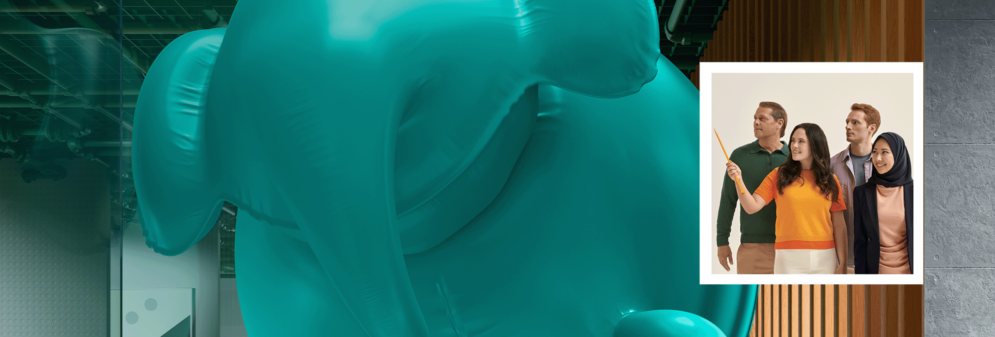 Diverse Gruppe junger Talente bei BCG