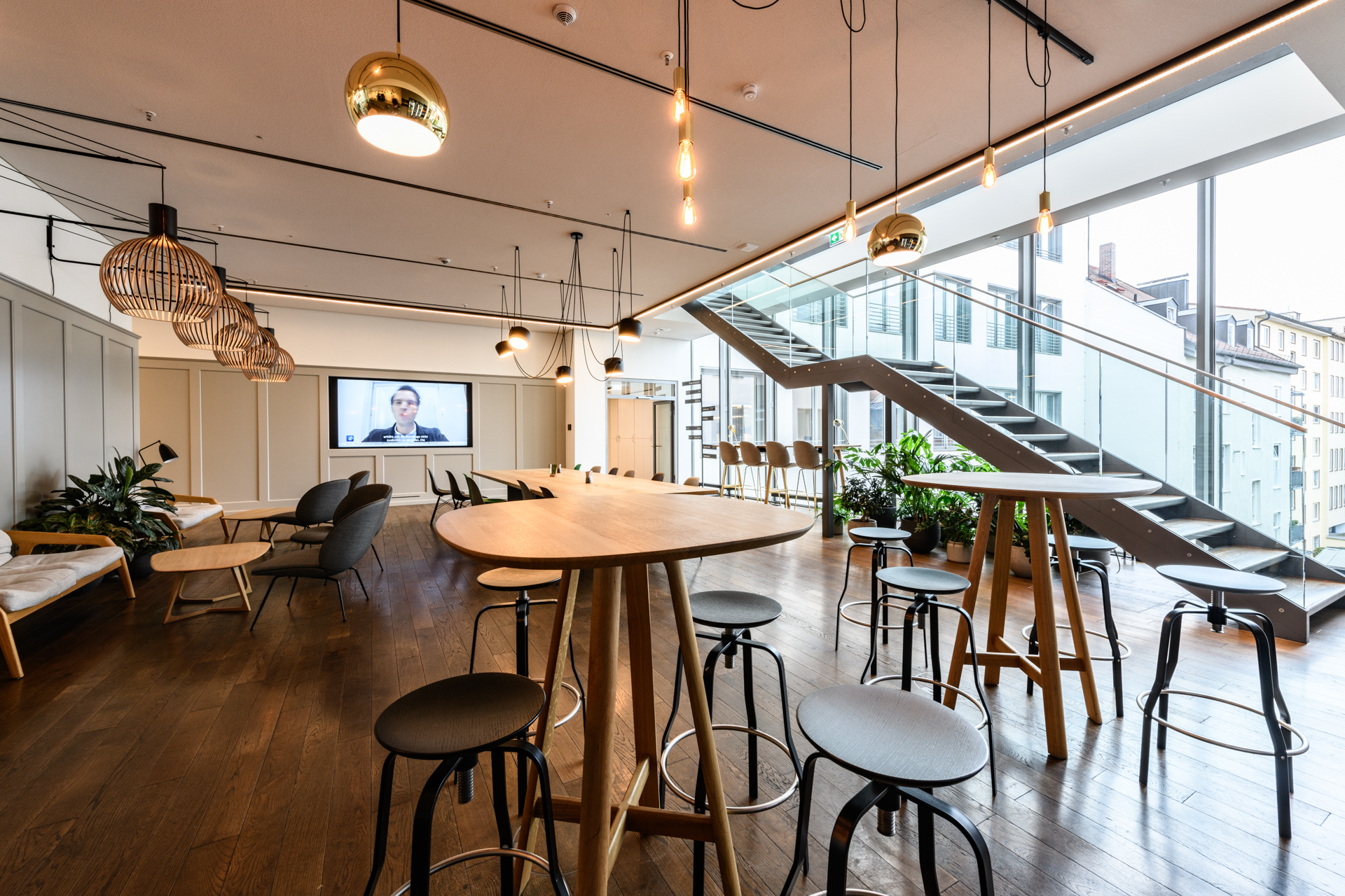 Communication Area im BCG-Büro in München