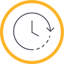 Illustration: Symbol für flexible Arbeitszeiten