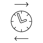 Illustration: Symbol für optionale Auszeit für Promotion/MBA